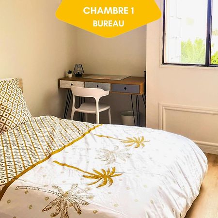 Ideal Groupe - Grands Espaces - 4 Chambres - Parking Gratuit - Proche Centre, Gare & Transports - Wifi - Offre Special De Reduction Jusqu'A -50 Le Mans Ngoại thất bức ảnh