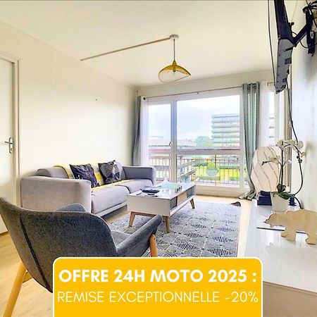 Ideal Groupe - Grands Espaces - 4 Chambres - Parking Gratuit - Proche Centre, Gare & Transports - Wifi - Offre Special De Reduction Jusqu'A -50 Le Mans Ngoại thất bức ảnh