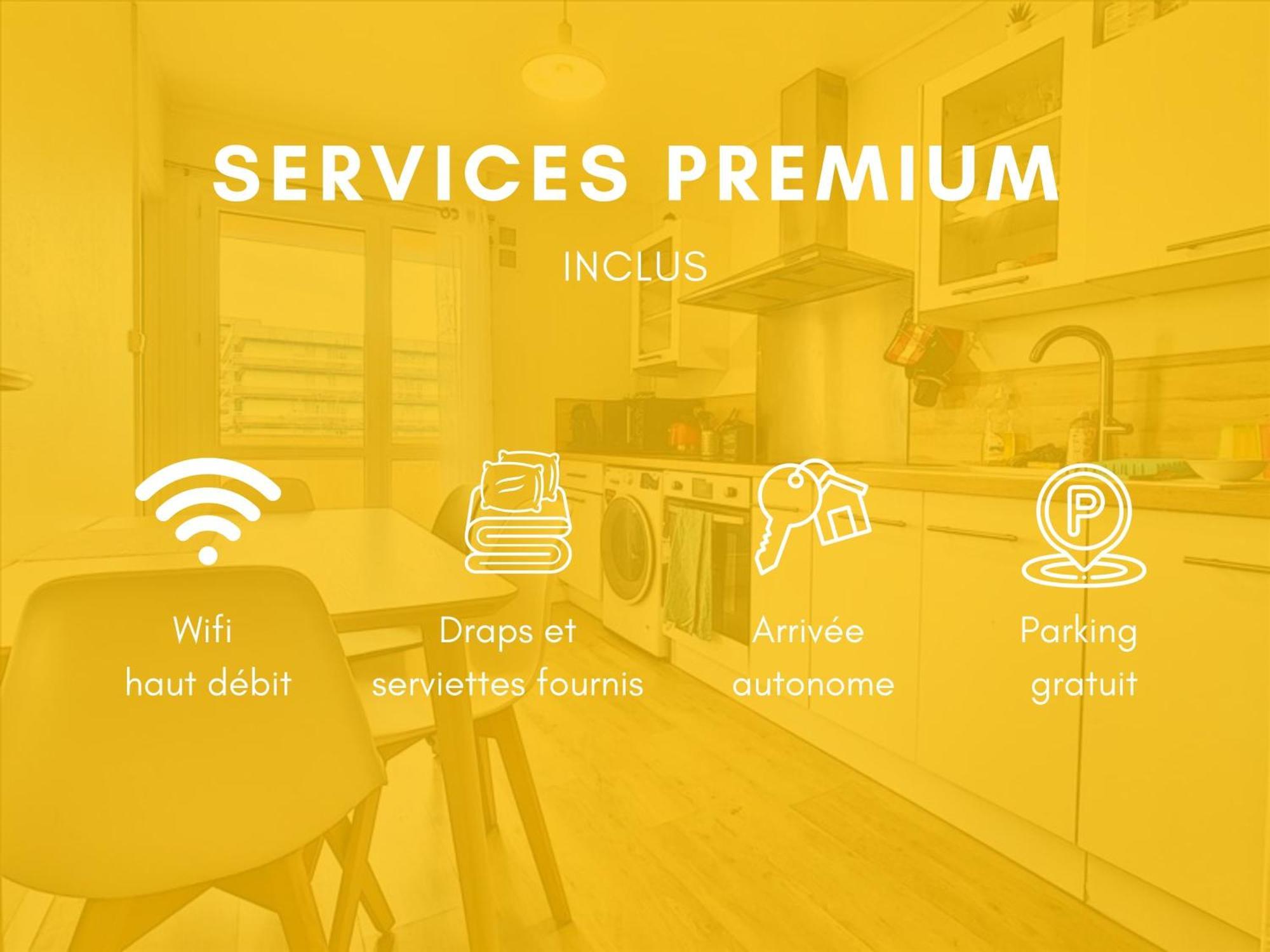 Ideal Groupe - Grands Espaces - 4 Chambres - Parking Gratuit - Proche Centre, Gare & Transports - Wifi - Offre Special De Reduction Jusqu'A -50 Le Mans Ngoại thất bức ảnh